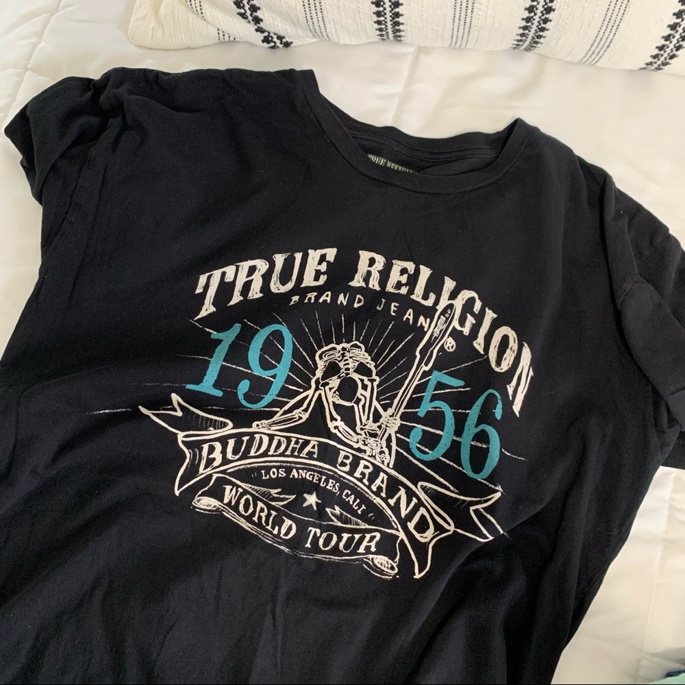 🔥True Religion Crew Neck Vintage Inspired T-Shirt